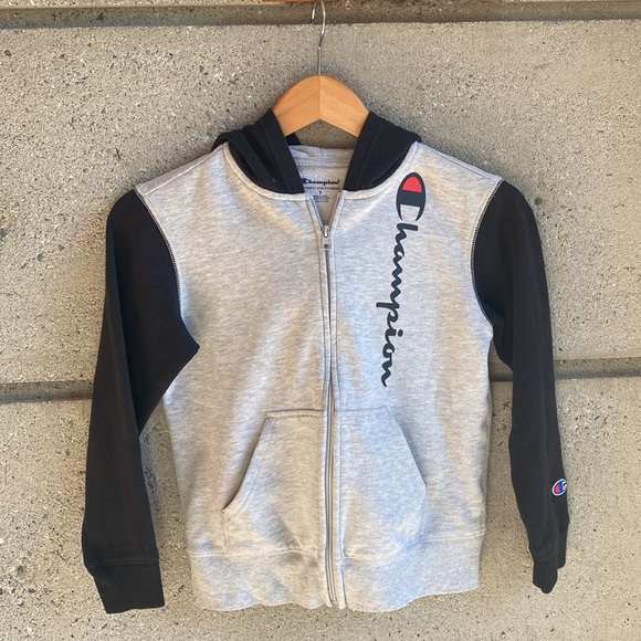 Champion Colorblock Kids Hoody - Picture 5 of 12